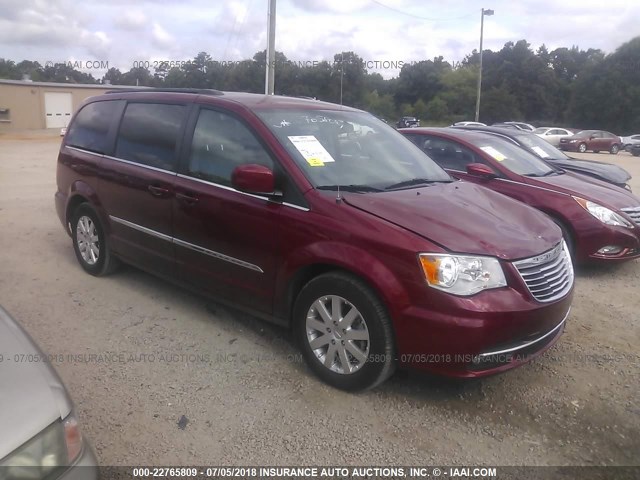 2C4RC1BG4GR230719 - 2016 CHRYSLER TOWN & COUNTRY TOURING RED photo 1