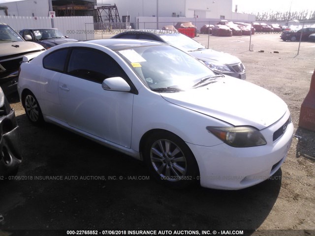 JTKDE177X60079691 - 2006 TOYOTA SCION TC WHITE photo 1