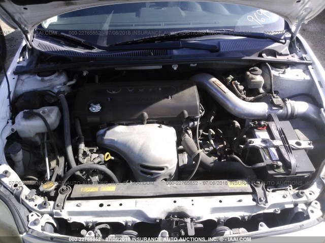 JTKDE177X60079691 - 2006 TOYOTA SCION TC 白色 照片 10