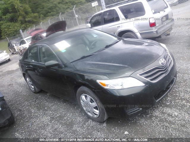 4T1BF3EK3BU586638 - 2011 TOYOTA CAMRY SE/LE/XLE 绿色 照片 1