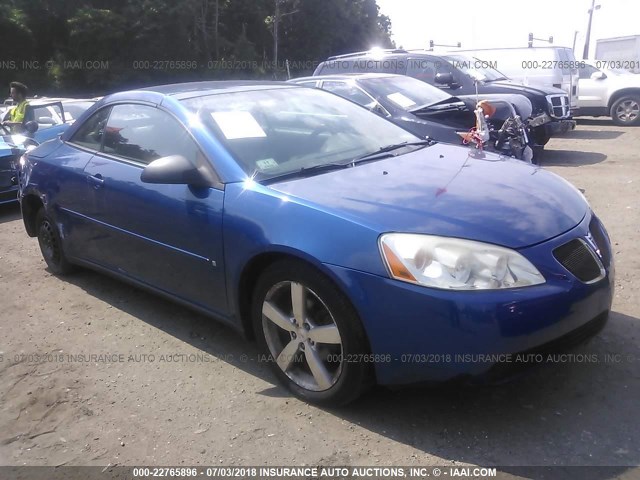 1G2ZM361764285458 - 2006 PONTIAC G6 GTP BLUE photo 1