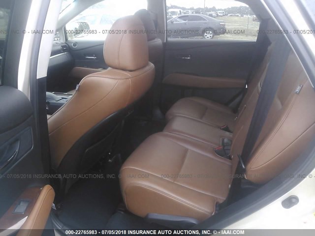 2T2BK1BA3FC304822 - 2015 LEXUS RX 350/BASE/F SPORT TAN photo 8