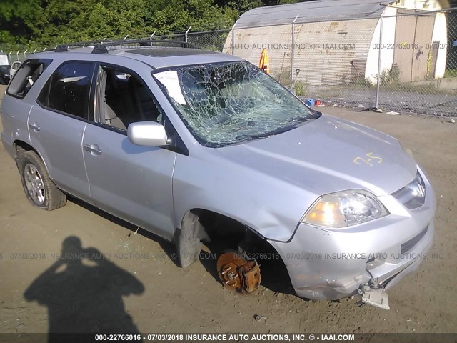 2HNYD18675H530940 - 2005 ACURA MDX TOURING SILVER photo 1