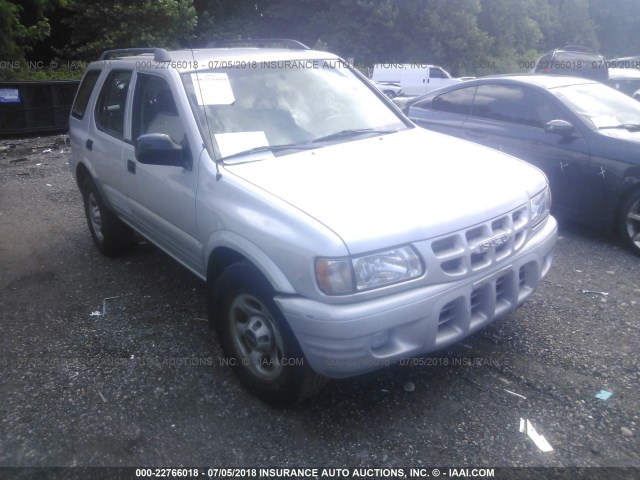 4S2CK58W7Y4324813 - 2000 ISUZU RODEO S/LS/LSE SILVER photo 1