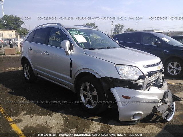 3GNFL3EK6DS508685 - 2013 CHEVROLET CAPTIVA LT SILVER photo 1