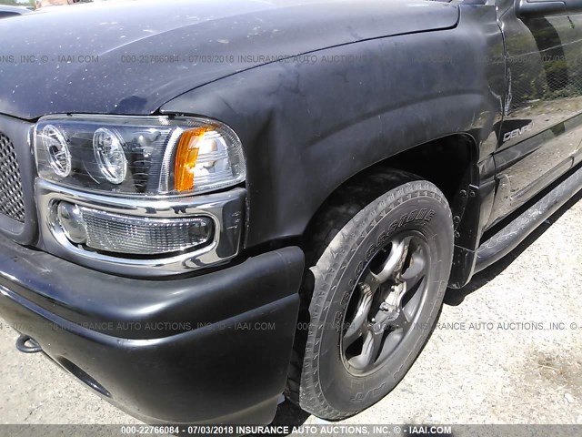 1GKFK66U14J272126 - 2004 GMC YUKON XL DENALI BLACK photo 6