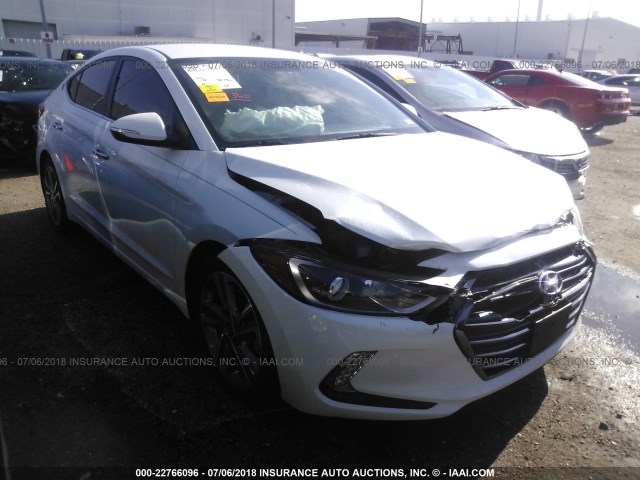 5NPD84LF3HH036104 - 2017 HYUNDAI ELANTRA SE/VALUE/LIMITED WHITE photo 1