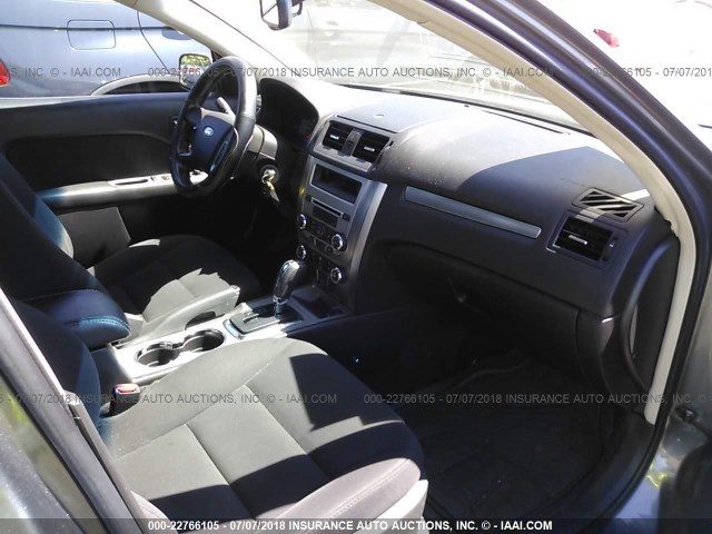 3FADP0L32AR368271 - 2010 FORD FUSION HYBRID GRAY photo 5