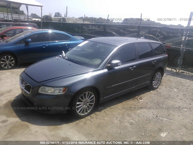 YV1672MW9B2615115 - 2011 VOLVO V50 T5 GRAY photo 2