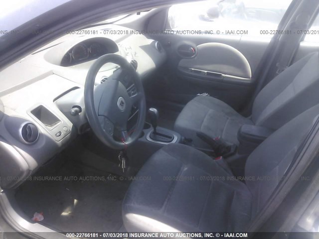 1G8AJ58F97Z200897 - 2007 SATURN ION LEVEL 2 TEAL photo 5