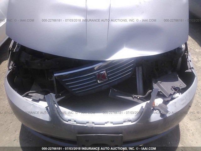 1G8AJ58F97Z200897 - 2007 SATURN ION LEVEL 2 TEAL photo 6