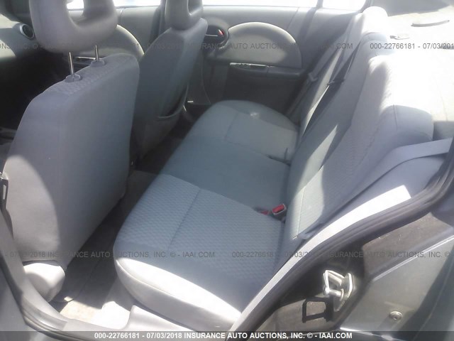 1G8AJ58F97Z200897 - 2007 SATURN ION LEVEL 2 TEAL photo 8