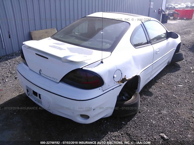 1G2NW12E82C310728 - 2002 PONTIAC GRAND AM GT WHITE photo 4