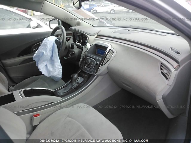 1G4GB5E33CF146589 - 2012 BUICK LACROSSE CONVENIENCE SILVER photo 5