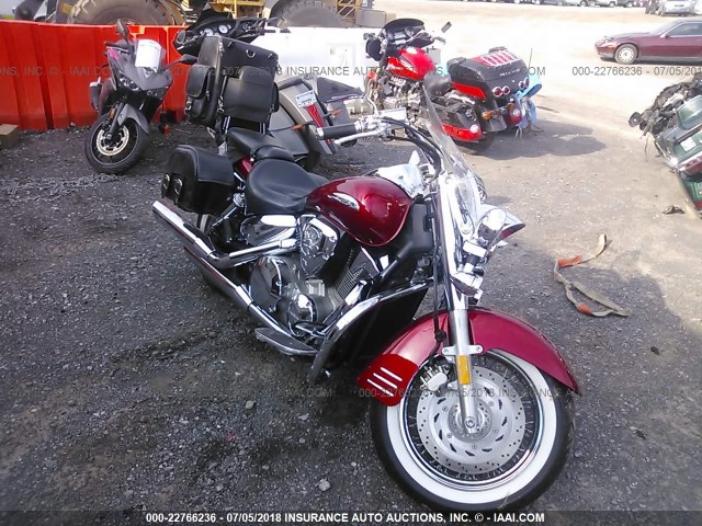 1HFSC52064A105271 - 2004 HONDA VT1300 S RED photo 1