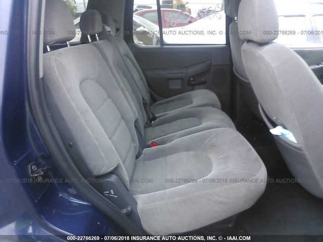 1FMZU73E55UA67572 - 2005 FORD EXPLORER XLT/XLT SPORT/NBX 蓝色 照片 8