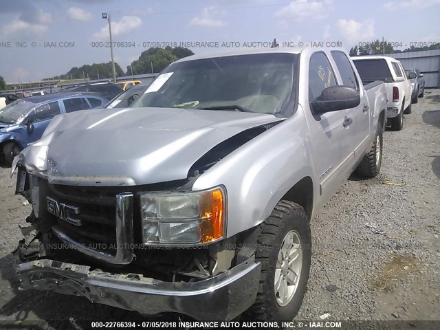 3GTP2VE33BG165211 - 2011 GMC SIERRA K1500 SLE SILVER photo 2