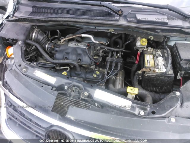 2V8HW44119R603428 - 2009 VOLKSWAGEN ROUTAN S Light Blue photo 10