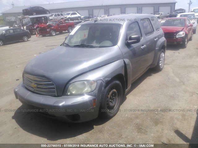 3GNDA13D77S599525 - 2007 CHEVROLET HHR LS GRAY photo 2
