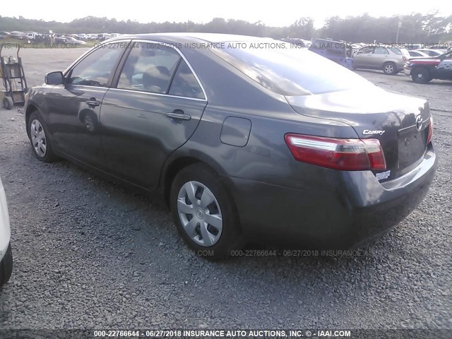 4T1BE46K77U065811 - 2007 TOYOTA CAMRY NEW GENERAT CE/LE/XLE/SE GRAY photo 3