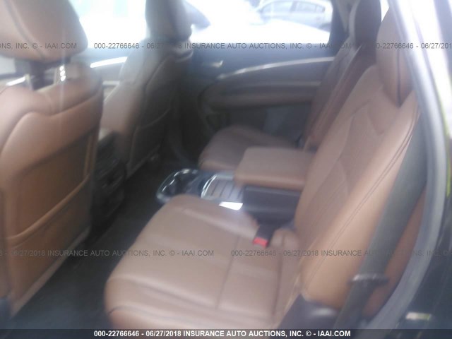 5FRYD4H82HB009349 - 2017 ACURA MDX ADVANCE შავი ფოტო 8