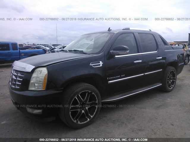 3GYFK62877G169202 - 2007 CADILLAC ESCALADE EXT BLACK photo 2