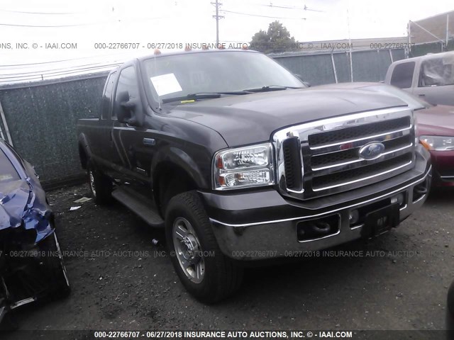 1FTWX31P55EA59414 - 2005 FORD F350 SRW SUPER DUTY GRAY photo 1