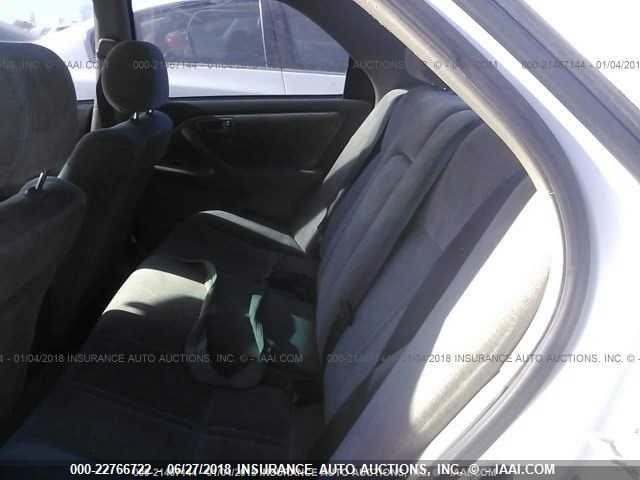 4T1BG22K5WU360473 - 1998 TOYOTA CAMRY CE/LE/XLE 白色 照片 8