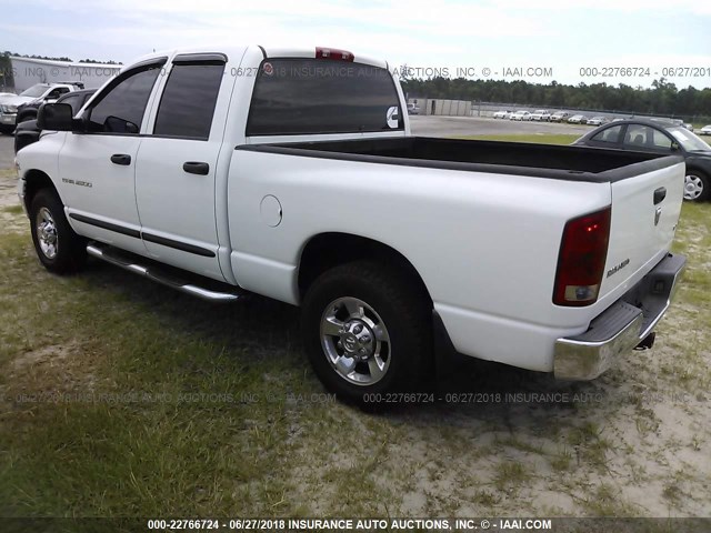 3D7KR28C65G742761 - 2005 DODGE RAM 2500 ST/SLT 白色 照片 3
