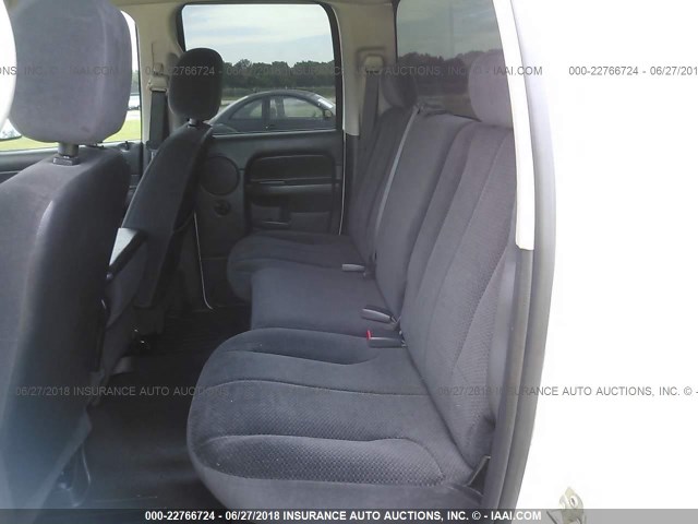 3D7KR28C65G742761 - 2005 DODGE RAM 2500 ST/SLT 白色 照片 8