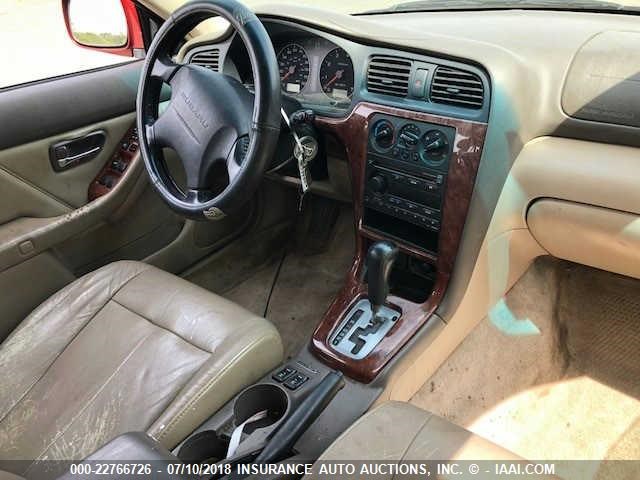 4S3BH686047606232 - 2004 SUBARU LEGACY OUTBACK LIMITED BURGUNDY photo 5