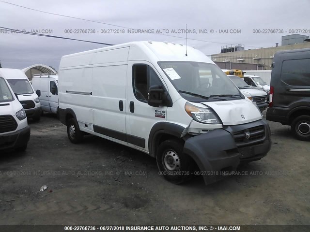 3C6TRVDG5HE527162 - 2017 RAM PROMASTER 2500 2500 HIGH WHITE photo 1