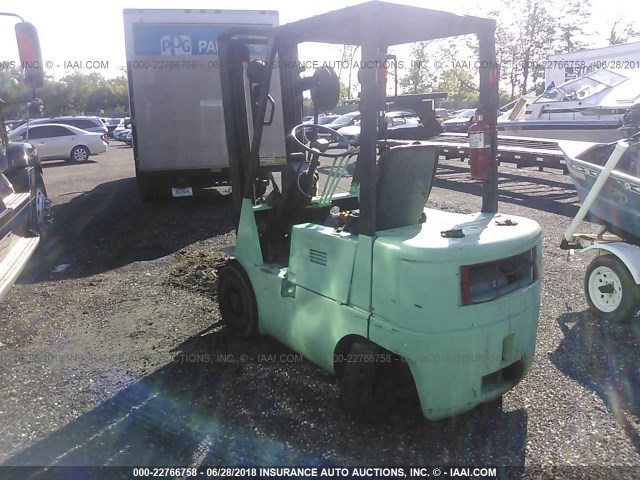 F2553722 - 2000 MITSUBISHI F25  GREEN photo 3