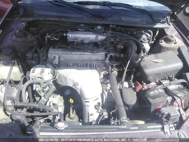 4T1BG22K61U778095 - 2001 TOYOTA CAMRY CE/LE/XLE 栗色 照片 10