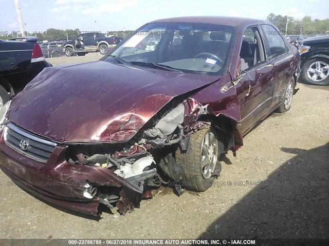 4T1BG22K61U778095 - 2001 TOYOTA CAMRY CE/LE/XLE 栗色 照片 6