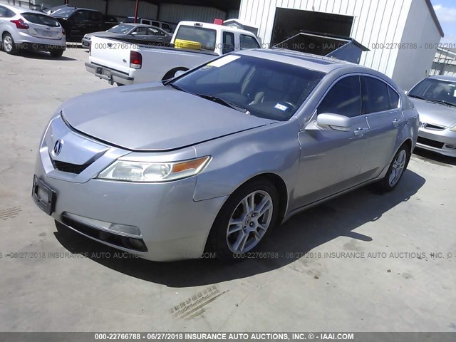 19UUA86539A020736 - 2009 ACURA TL Pewter photo 2