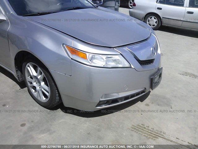 19UUA86539A020736 - 2009 ACURA TL ფერფლისფერი ფოტო 6
