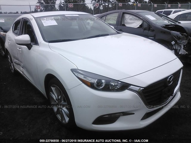 3MZBN1V77HM115741 - 2017 MAZDA 3 TOURING WHITE photo 1