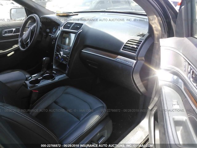 1FM5K8F83HGD24389 - 2017 FORD EXPLORER LIMITED 黑色 照片 5