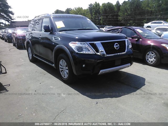 JN8AY2NDXH9008557 - 2017 NISSAN ARMADA SV/SL/PLATINUM BLACK photo 1