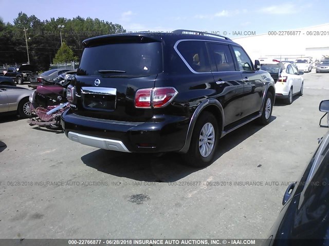 JN8AY2NDXH9008557 - 2017 NISSAN ARMADA SV/SL/PLATINUM BLACK photo 4