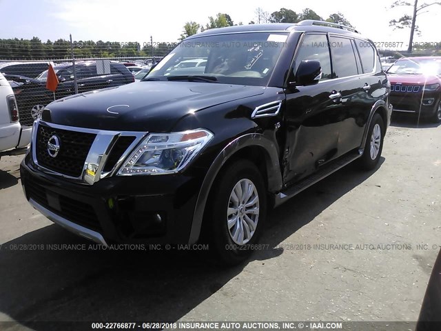 JN8AY2NDXH9008557 - 2017 NISSAN ARMADA SV/SL/PLATINUM BLACK photo 6