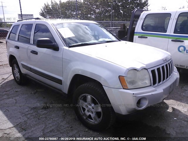 1J4GS48KX6C205641 - 2006 JEEP GRAND CHEROKEE LAREDO/COLUMBIA/FREEDOM 灰色 照片 1