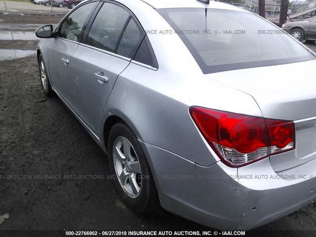 1G1PF5SC0C7184443 - 2012 CHEVROLET CRUZE LT SILVER photo 6