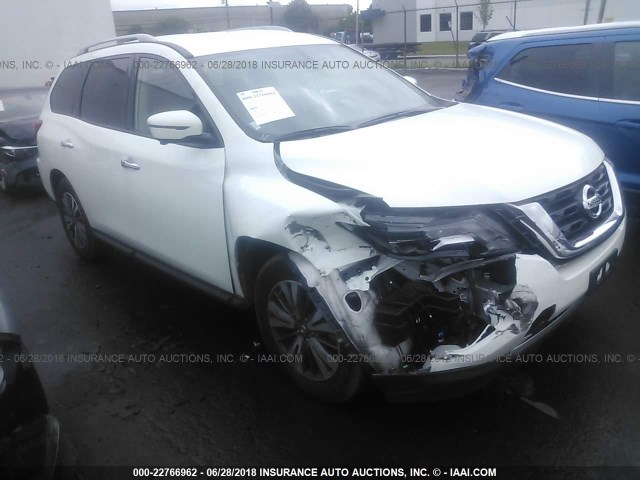 5N1DR2MN9JC609060 - 2018 NISSAN PATHFINDER S/SV/SL/PLATINUM 白色 照片 1