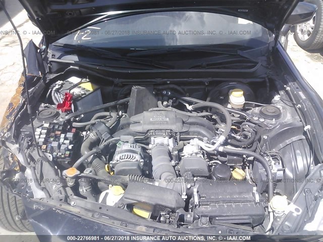 JF1ZNAA18G8700873 - 2016 TOYOTA SCION FR-S BLACK photo 10