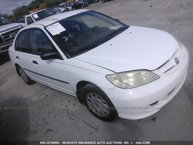 2HGES16304H542404 - 2004 HONDA CIVIC DX VP 白色 照片 1