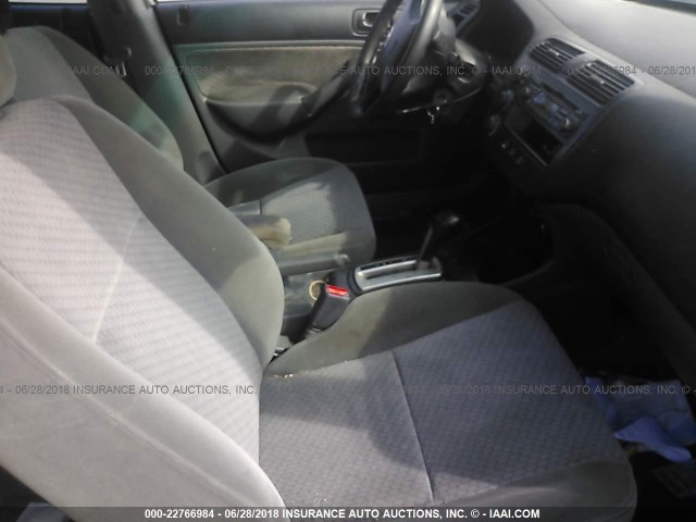 2HGES16304H542404 - 2004 HONDA CIVIC DX VP 白色 照片 5