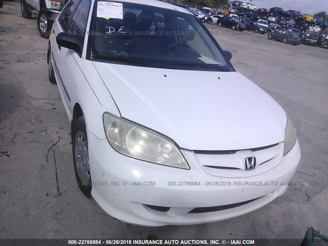 2HGES16304H542404 - 2004 HONDA CIVIC DX VP 白色 照片 6
