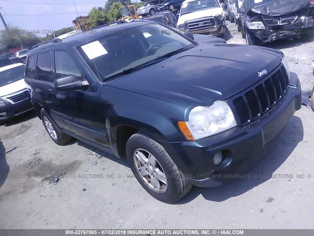 1J4HR48N96C140517 - 2006 JEEP GRAND CHEROKEE LAREDO/COLUMBIA/FREEDOM 绿色 照片 1